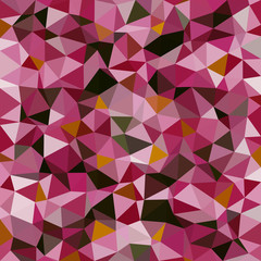 Kaleidoscopic low poly triangle style vector mosaic background