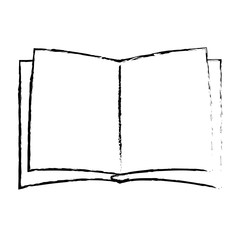 open book icon image vector illustration design 