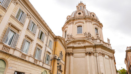 Obraz premium Beautiful mansions in Rome