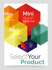 A4 business brochure template