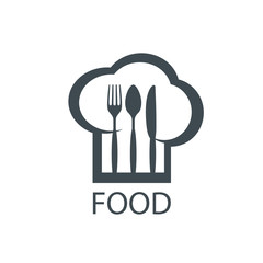 Vector logo food