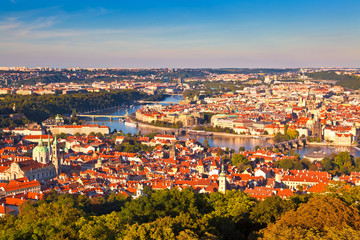 Panorama of Prague, Czech Republic