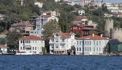 Fototapeta na wymiar Buildings in Istanbul City, Turkey