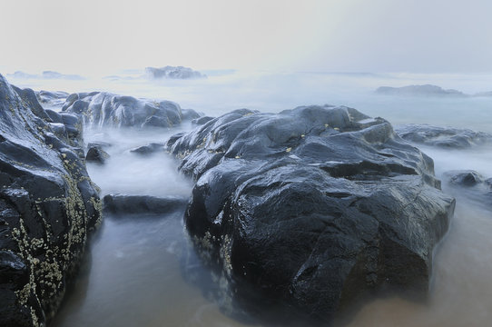 Seascape Taken At Kingsburgh. Kwa Zulu Natal, South Africa.