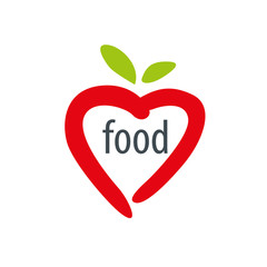 Vector logo food