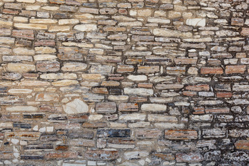 Old stone wall texture.