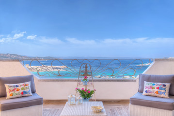 Veranda with Sea View in Sardinia La Maddalena