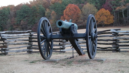 Cannon at Kenesaw park