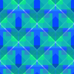 Vector seamless pattern. Modern stylish texture. Geometric ornament