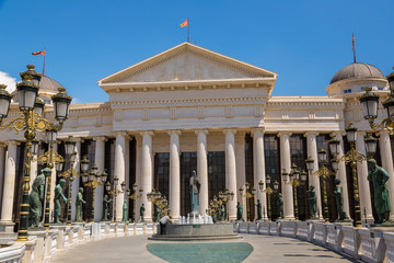 Obraz premium Museum of archeology in Skopje