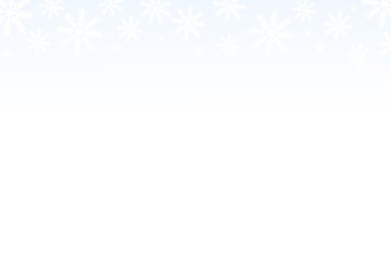 blue background with snowflakes, vector illustration