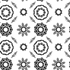 Mandala seamless pattern.