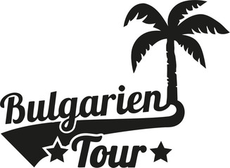 Bulgaria Tour with palm - german