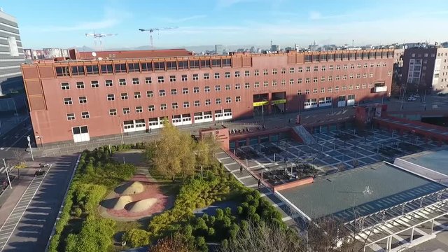 Aerial view Milan