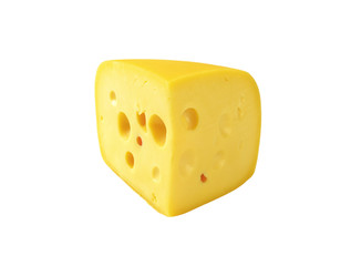 wedge of Swiss cheese