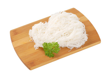 cooked rice noodles