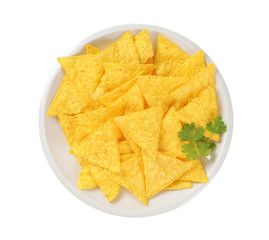crunchy tortilla chips