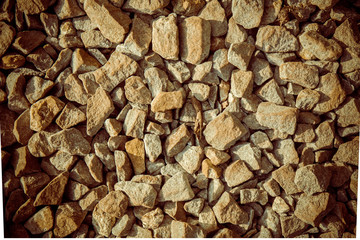 rock Railway Tracks , stone background