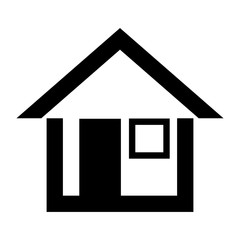 house line icon image vector illustration design 