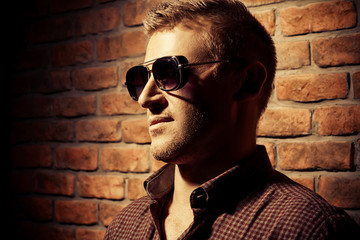 man in sunglasses