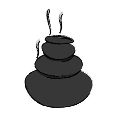stones spa related icon image vector illustration design 