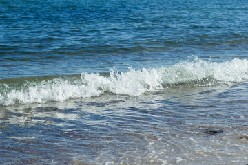 Welle am Ostsee Strand 