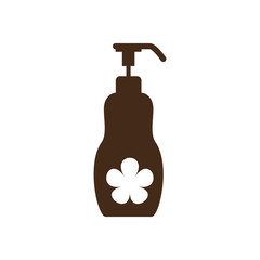lotion dispenser icon image vector illustration design
