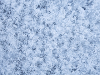 Fototapeta na wymiar frost patterns on ice.