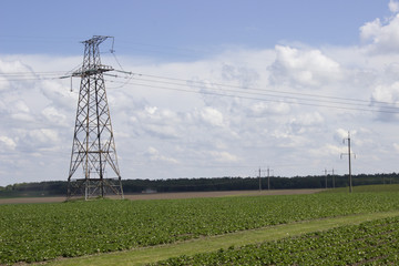 electric high voltage tower