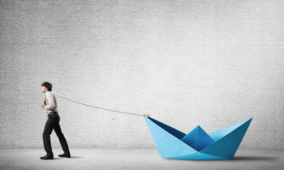 Obraz premium Water transporation concept