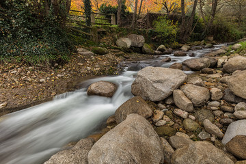 Garganta San Gregorio .
Landscape near Aldeanueva de la Vera, Caceres. Extremadura. Spain.