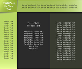 illustration in style of material design - Marketing kit for your business.
