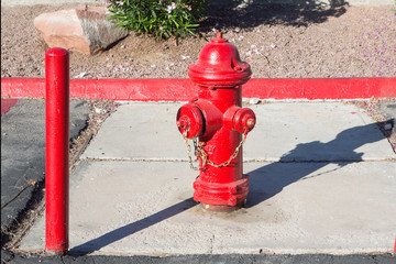 fire hydrant on floor