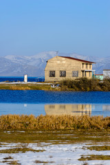 Majestic view of lake Sevan, Armenia