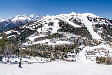 Austria ski resort Katschberg