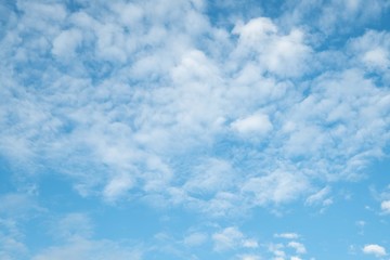 blue sky with cloud