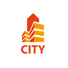 vector logo city