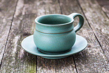 coffee cup and coffee beans