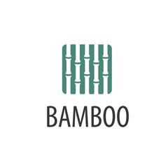 vector logo bamboo