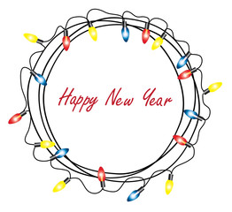 Vector Holiday Wreath