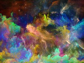 Obraz na płótnie Canvas Voyages to Space Nebula