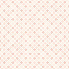 Rose diamond pattern. Seamless vector