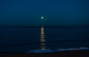 Moon over Ocean