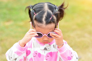 cute asian little girl