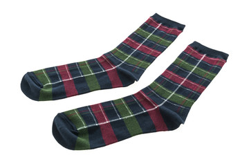 Pair of cotton sock for clothing