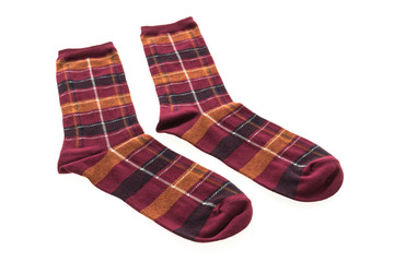 Pair of cotton sock for clothing