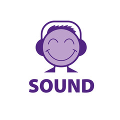 vector logo sound