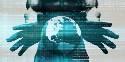 Futuristic Art Abstract