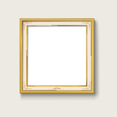 gold picture frame
