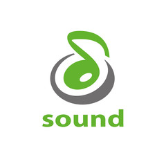 Fototapeta premium vector logo sound